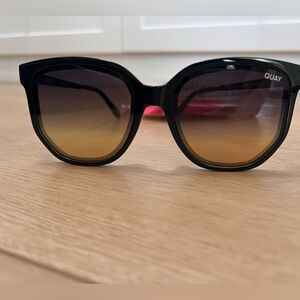 Quay Australia Black and Brown Women's Sunglasses